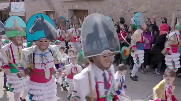 Viaje en el tiempo con los peliqueiros de Laza Viaje en el tiempo con los peliqueiros de Laza