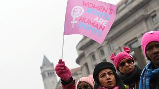 Tercera Marcha Anual de Mujeres en Washington, EE.UU. 19 de enero de 2019.