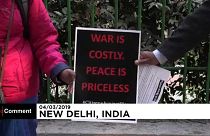 People in India call for peace with Pakistan