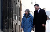 Britain's Prime Minister Theresa May in Salisbury on March 4, 2019.