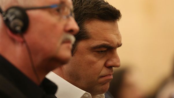 Ομιλίες Τσίπρα και Μπούλμαν σε εκδήλωση στην Αθήνα Ομιλίες Τσίπρα και Μπούλμαν σε εκδήλωση στην Αθήνα