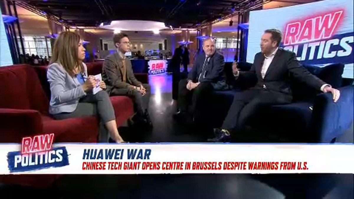 Raw Politics in full: Macron's EU 'renaissance', Huawei battle and Spanish elections