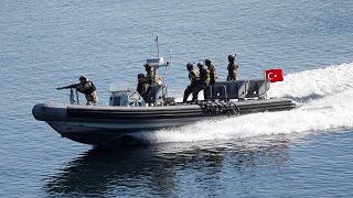 Από την άσκηση "Γαλάζια Πατρίδα" των τουρκικών ενόπλων δυνάμεων