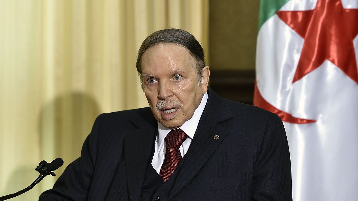 Algerian President Abdelaziz Bouteflika on April 10, 2016.