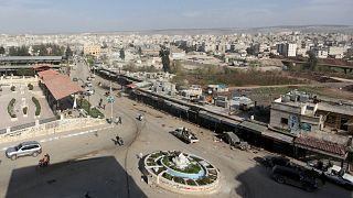 منظر عام لمنطقة عفرين السورية في صورة من أرشيف رويترز