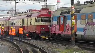 В Чехии столкнулись поезда