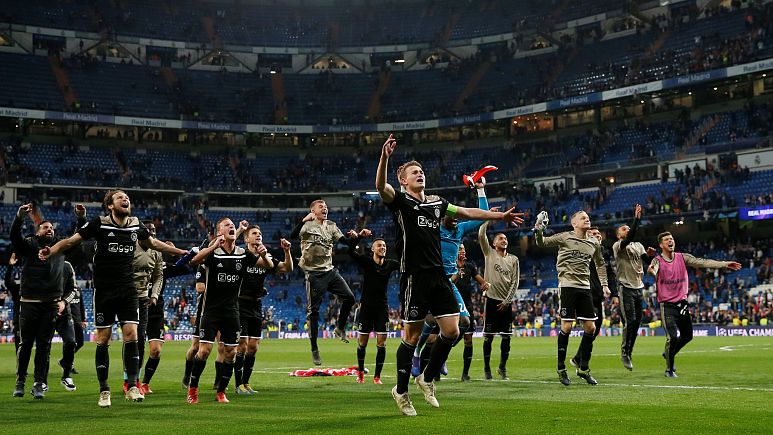 Liga do Campeões: Ajax goleia Real Madrid e está nos quartos de final