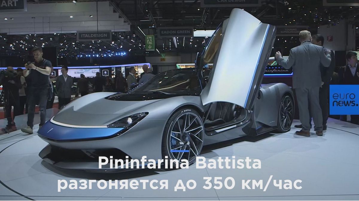 Электрокар Pininfarina Battista - одна из самых быстрых машин в мире 