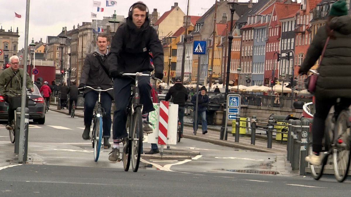 bicicletas em Copenhaga
