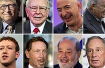 Los rostros de los hombres más ricos del mundo, según la lista Forbes