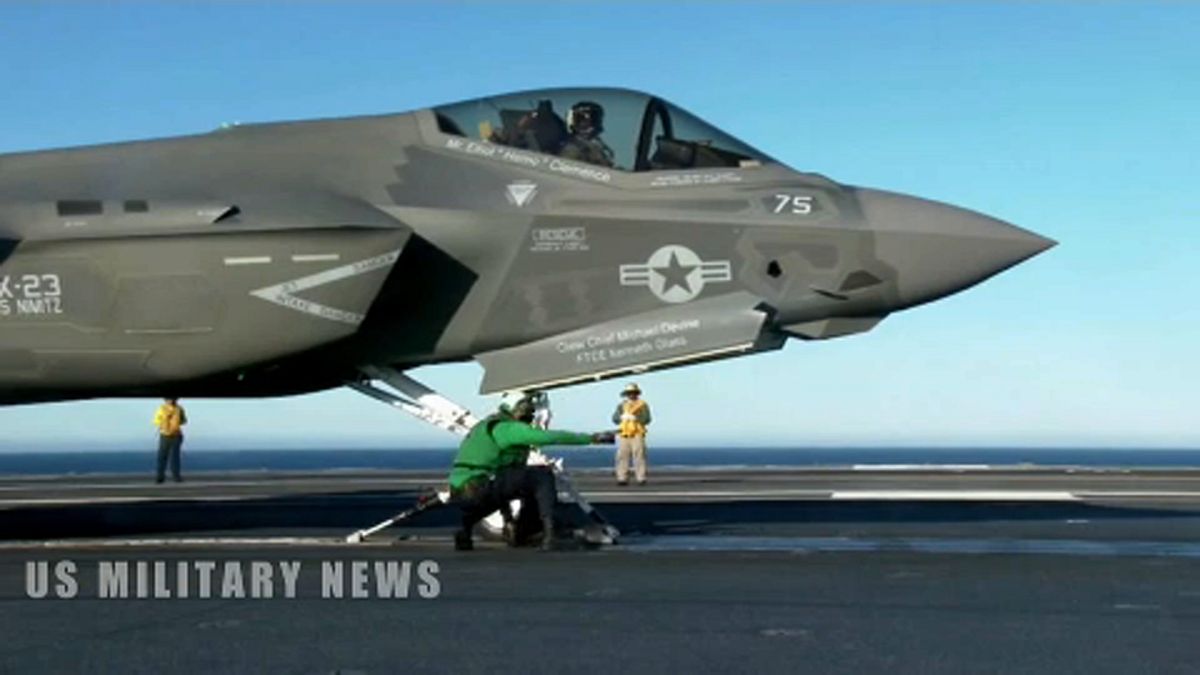 Már a haditengerészet is F-35-ösöket használ