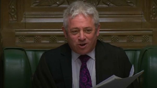 John Bercow struggles to get order in the House of Commons John Bercow struggles to get order in the House of Commons