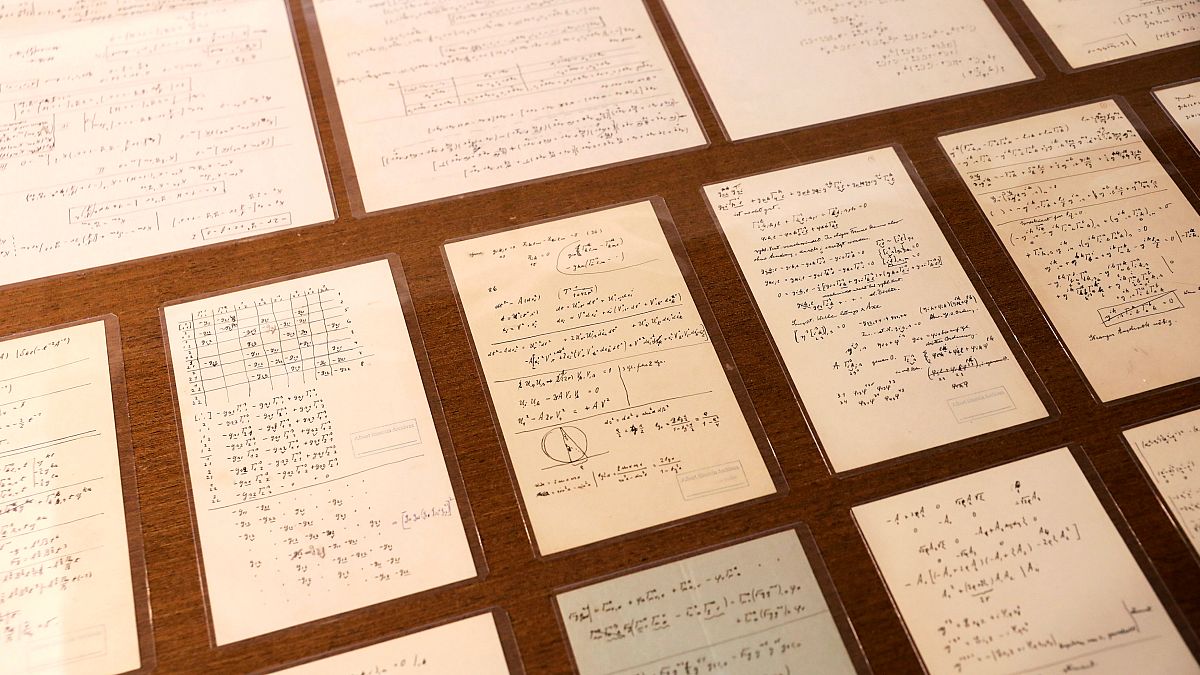 Συλλογή 110 χειρογράφων του Αϊνστάιν 