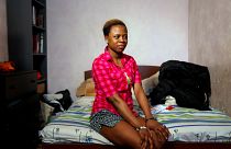 النيجيرية بليسينج أوبوسون (19 عاما) في شقة على مشارف موسكو
