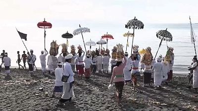 Auf der indonesischen Insel Bali wird der Tag der Stille gefeiert