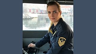 Μαρία Κόντη: Η μόνη γυναίκα κυβερνήτης σκάφους σώζει ζωές στο Αιγαίο