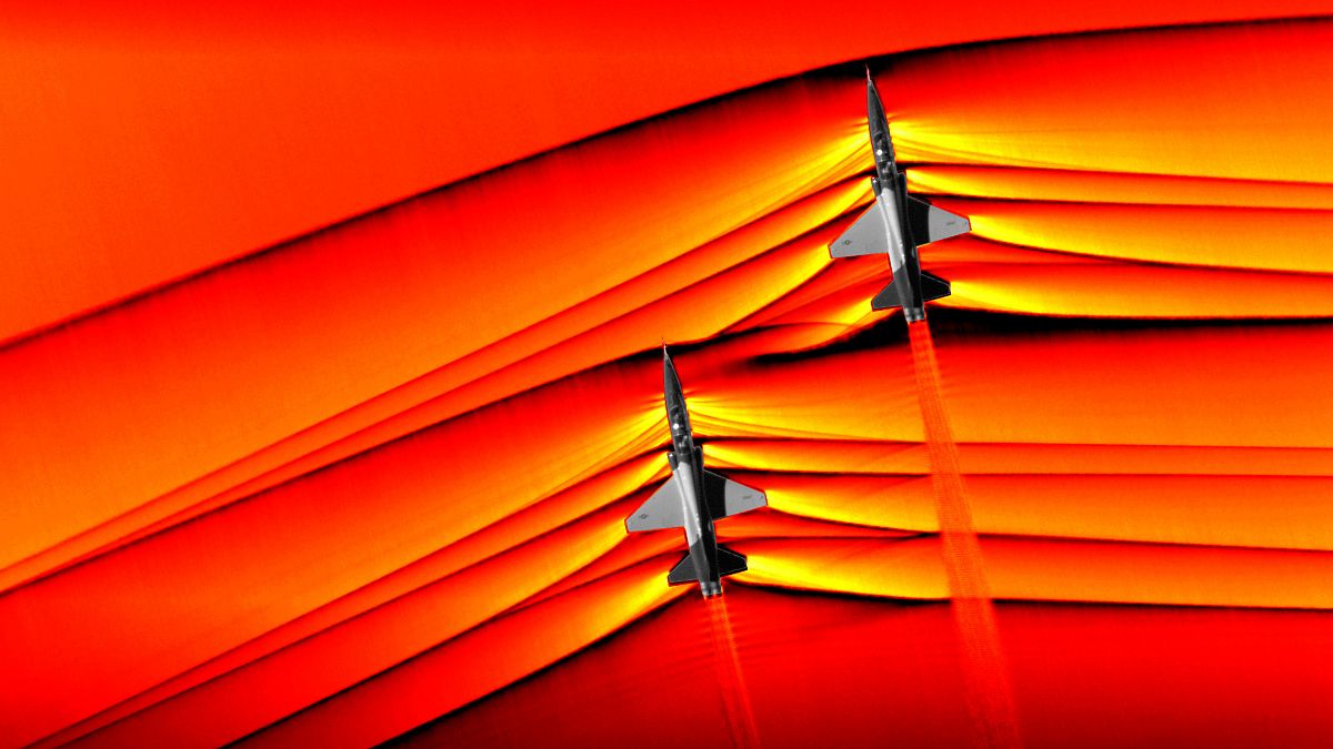 NASA: Θεαματικές φωτογραφίες αεροσκαφών που «σπάνε» το φράγμα του ήχου