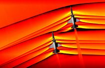 NASA: Θεαματικές φωτογραφίες αεροσκαφών που «σπάνε» το φράγμα του ήχου