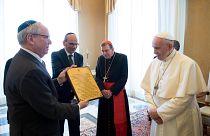 Ferenc pápa: elfajult gyűlölethullám része az antiszemitizmus