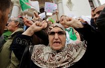 وكالة الأنباء الجزائرية تقول المحتجون يطالبون "بتغيير النظام"