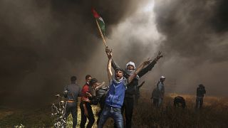 مظاهرات سابقة في غزة