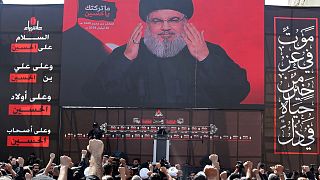 مؤتمر سابق لزعيم حزب الله حسن نصر الله