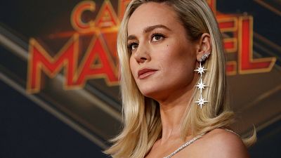 Brie Larson at the L.A premiere for  "Captain Marvel" on March 4, 2019