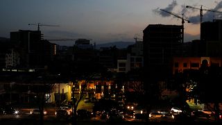 Dunkle Nacht über Caracas