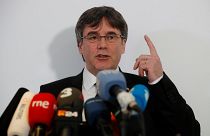Carles Puigdemont in Berlin, Germany, February 12, 2019.
