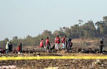 Evacuation des corps sur la site du crash, 10 mars 2019