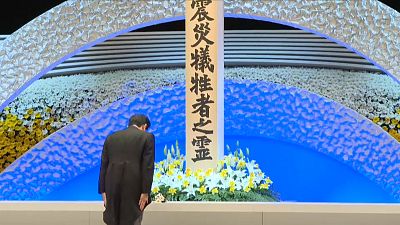 Japonya depreminin 8'inci yılında hayatını kaybedenler törenle anıldı