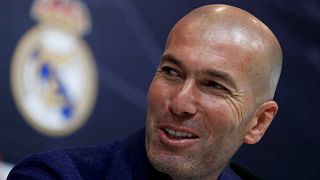 Zinédine Zidane en conférence de presse, le 31 mai 2018