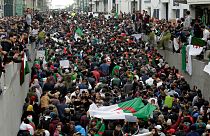 جانب من المظاهرات الجزائرية