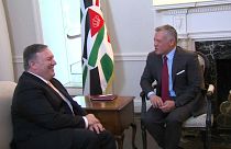 بومبيو يجتمع بالعاهل الأردني في واشنطن ويتناقشان في "سلام الشرق الأوسط"