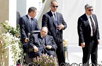 Abdelaziz Bouteflika à Alger le 9 avril 2018