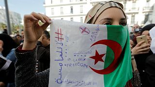 جانب من المظاهرات الجزائرية