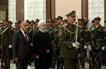 İran Cumhurbaşkanı Hasan Ruhani Bağdat'ta