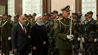 İran Cumhurbaşkanı Hasan Ruhani Bağdat'ta