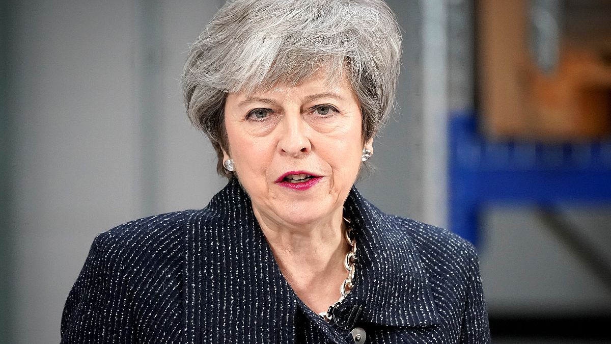 British Prime Minister Theresa May on March 8, 2019.