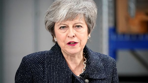 British Prime Minister Theresa May on March 8, 2019. British Prime Minister Theresa May on March 8, 2019.