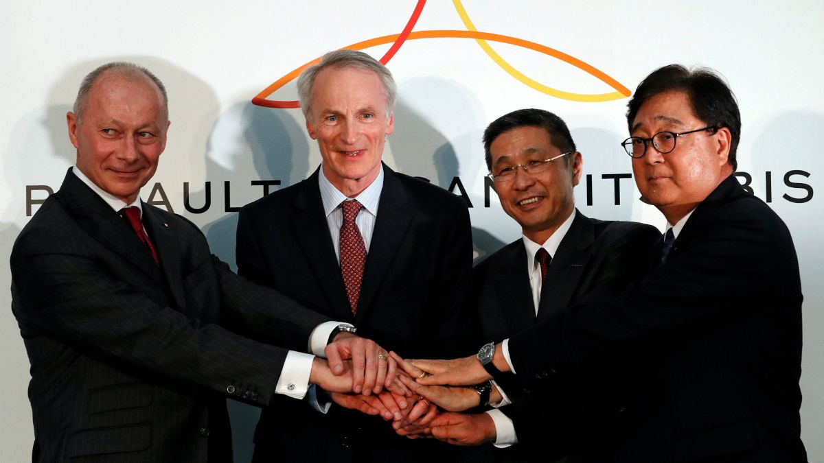 A nova aliança à frente do consórcio Nissan-Renault-Mitsubishi