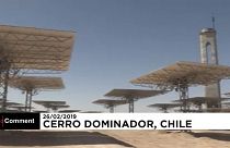 نیروگاه حرارتی خورشیدی شیلی در زمینی به‌ وسعت یک‌هزار هکتار