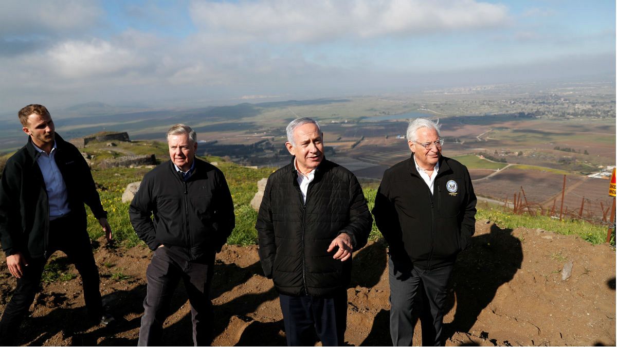 وزارت خارجه آمریکا به مالکیت اسرائیل بر «بلندی‌های جولان» رسمیت داد؟