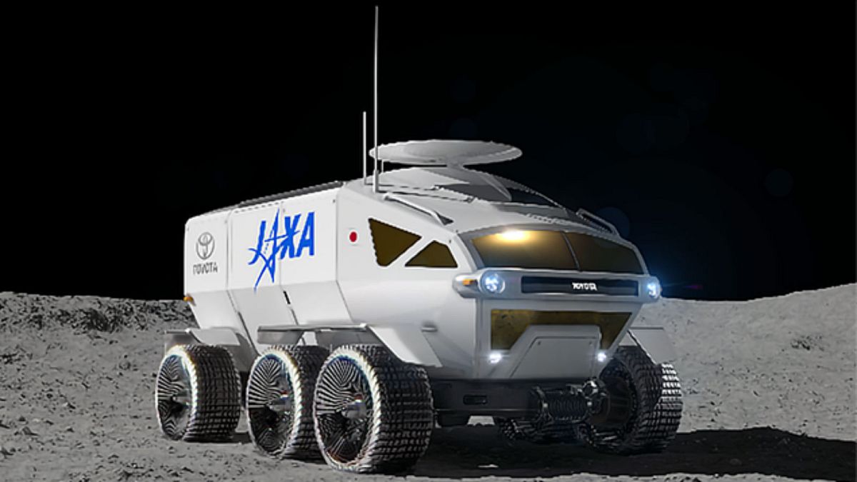 Toyota's moon rover could look like this