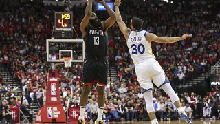 Los Warriors ponen fin a la racha de los Rockets en Houston