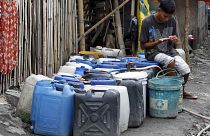 Filipinler'de su krizi: Bir haftadır bir damla su akmadı