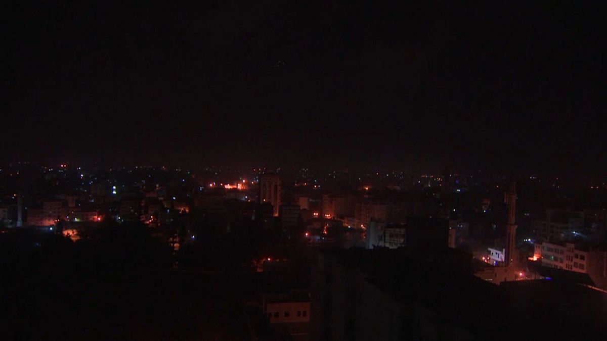 Israel bombardea con fuerza la Franja de Gaza