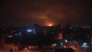 Israel bombardeia a Faixa de Gaza