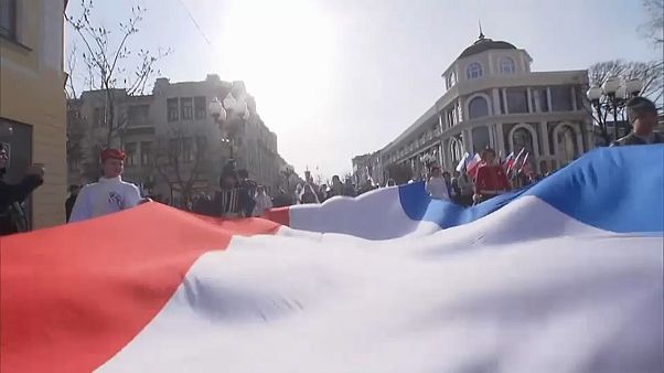 Öt éve orosz ismét a Krím-félsziget Öt éve orosz ismét a Krím-félsziget