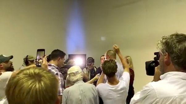 Australian senator has egg cracked on head for controversial comments on New Zealand shootings